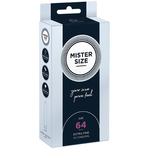 Prezerwatywy Mister Size 64 mm – 10 szt. Prezerwatywy Mister Size 64 mm – 10 szt.