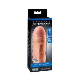 Nakładka na penisa Pipedream Fantasy X-Tensions Mega 2,5 cm (Light)