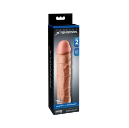 Nakładka na penisa Pipedream Fantasy X-Tensions Perfect – wydłużenie 5 cm (Light)