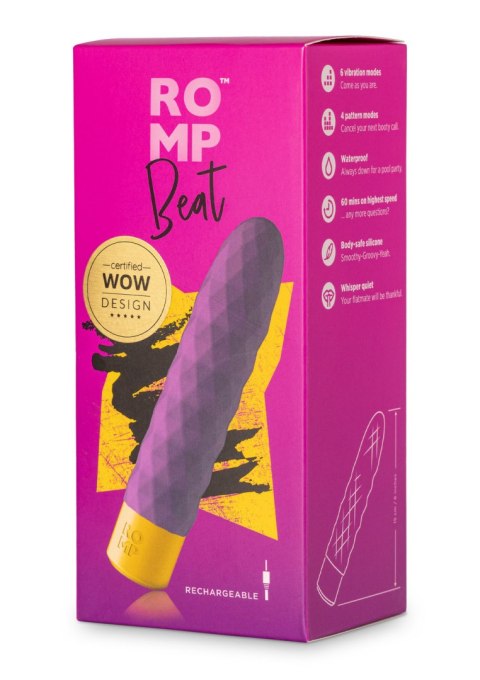 Mini wibrator typu bullet – Romp Beat Mini wibrator typu bullet – Romp Beat