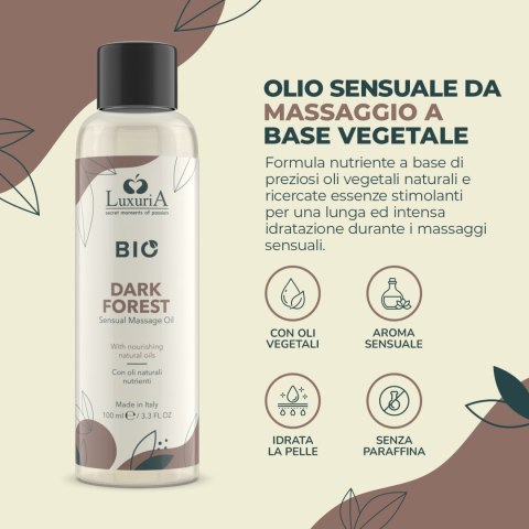 Olejek do Masażu Luxuria BIO Oil Dark Forest 100 ml