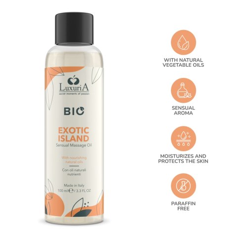 Olejek do Masażu Luxuria BIO Oil Exotic Island 100 ml
