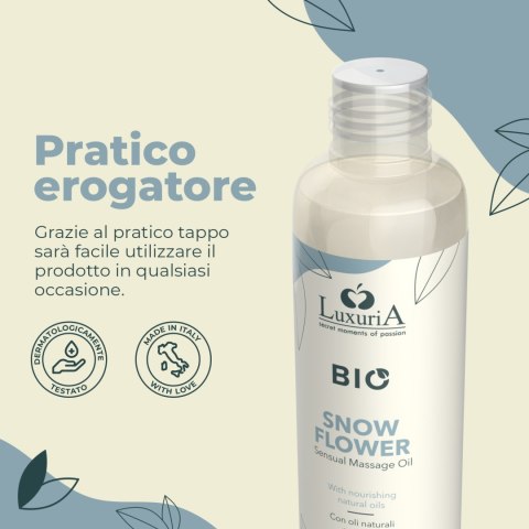 Olejek do Masażu Luxuria BIO Oil Snow Flower 100 ml Olejek do Masażu Luxuria BIO Oil Snow Flower 100 ml