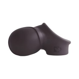 Pierścień erekcyjny z workiem na jądra - BRUTUS Liquid Silicone
