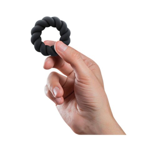 Pierścień erekcyjny – Rocks-Off Twisted Black Pierścień erekcyjny – Rocks-Off Twisted Black