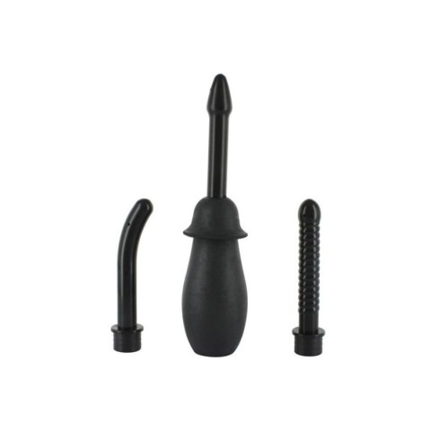 Irygator analny unisex – Seven Creations Douche Black