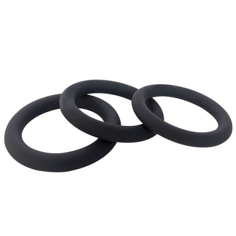 Silikonowy pierścień erekcyjny Brutus Slim Donut Silicone Cock Ring Black 55 mm Silikonowy pierścień erekcyjny Brutus Slim Donut Silicone Cock Ring Black 55 mm