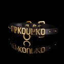 Spersonalizowana obroża skórzana – UPKO Your Name Collection Choker