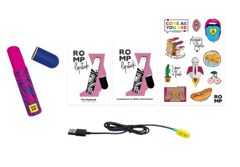 ROMP Lipstick – kompaktowy stymulator łechtaczki z technologią Pleasure Air™ ROMP Lipstick – kompaktowy stymulator łechtaczki z technologią Pleasure Air™