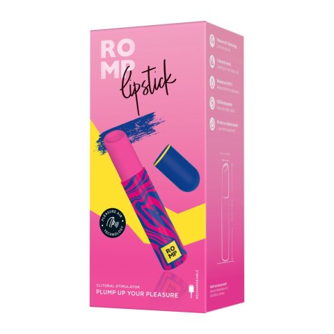 ROMP Lipstick – kompaktowy stymulator łechtaczki z technologią Pleasure Air™ ROMP Lipstick – kompaktowy stymulator łechtaczki z technologią Pleasure Air™