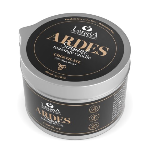 Świeca do Masażu IntimateLine Luxuria Ardes Czekolada 80ml Świeca do Masażu IntimateLine Luxuria Ardes Czekolada 80ml