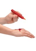 Świece do masażu erotycznego BDSM 4 szt. – Ouch! Teasing Wax Candles Mixed Colors
