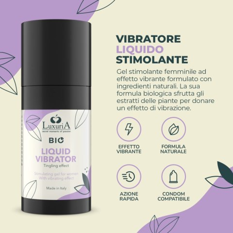 Żel Stymulujący Luxuria BIO Liquid Vibrator 15 ml