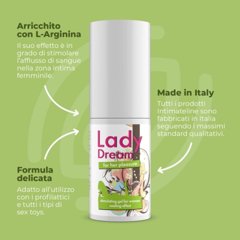 Żel Stymulujący dla Kobiet Lady Dream IntimateLine 30ml Żel Stymulujący dla Kobiet Lady Dream IntimateLine 30ml