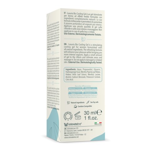 Żel Stymulujący dla Niej Luxuria BIO Cooling gel 30 ml