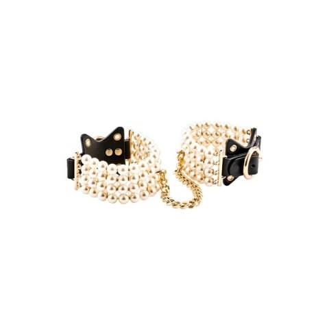 Kajdanki na nadgarstki BDSM Soirée Pearl Handcuffs Guilty Pleasure Kajdanki na nadgarstki BDSM Soirée Pearl Handcuffs Guilty Pleasure