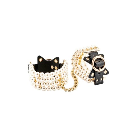 Kajdanki na nadgarstki BDSM Soirée Pearl Handcuffs Guilty Pleasure Kajdanki na nadgarstki BDSM Soirée Pearl Handcuffs Guilty Pleasure