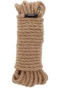 Konopna Lina Do Wiązania Hemp Rope 10 Meter 7 Mm Nude Taboom