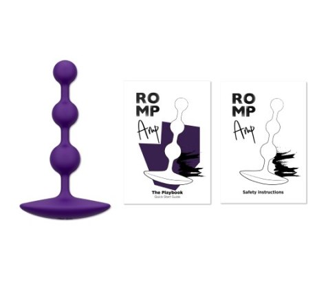 Koraliki analne Amp Purple Romp Koraliki analne Amp Purple Romp