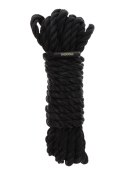 Lina Do Wiązania Bondage Rope 5 Meter 7 Mm Black Taboom