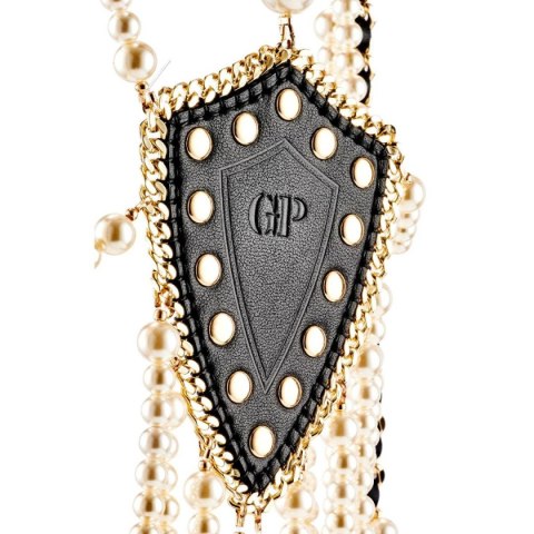 Obroża z perłami BDSM Pearl Pleasure Collar Guilty Pleasure Obroża z perłami BDSM Pearl Pleasure Collar Guilty Pleasure