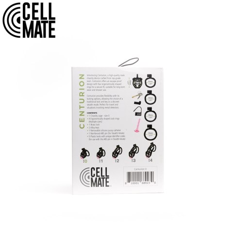 Pas cnoty Centurion Chastity Cage Black Size 0 CELLMATE Pas cnoty Centurion Chastity Cage Black Size 0 CELLMATE