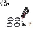 Pas cnoty Centurion Chastity Cage Black Size 0 CELLMATE