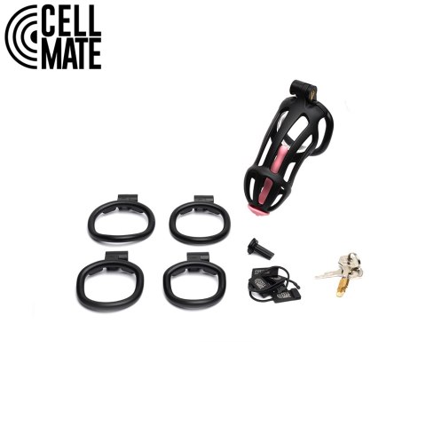Pas cnoty Centurion Chastity Cage Black Size 1 CELLMATE Pas cnoty Centurion Chastity Cage Black Size 1 CELLMATE