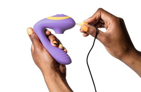 Podwójny stymulator łechtaczki i punktu G Reverb Lilac Romp Podwójny stymulator łechtaczki i punktu G Reverb Lilac Romp