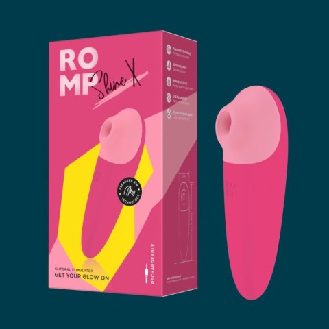 Powietrzny stymulator łechtaczki Shine X Romp Powietrzny stymulator łechtaczki Shine X Romp