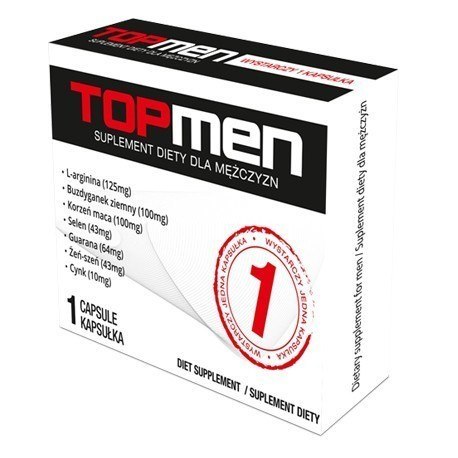 Topmen Suplement Diety Na Erekcję 1 Kapsułka SHS Topmen Suplement Diety Na Erekcję 1 Kapsułka SHS