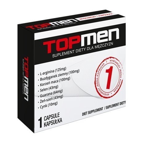 Topmen Suplement Diety Na Erekcję 1 Kapsułka SHS Topmen Suplement Diety Na Erekcję 1 Kapsułka SHS