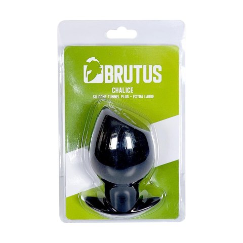 Tunel analny Chalice Silicone Tunnel Plug Black XL Brutus Tunel analny Chalice Silicone Tunnel Plug Black XL Brutus