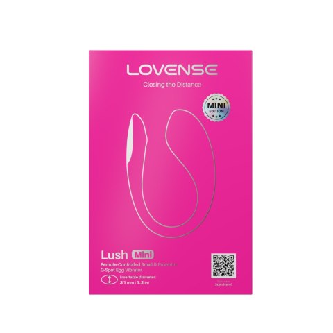 Wibrator Jajeczko Sterowane Aplikacją Lush Mini Lovense Wibrator Jajeczko Sterowane Aplikacją Lush Mini Lovense