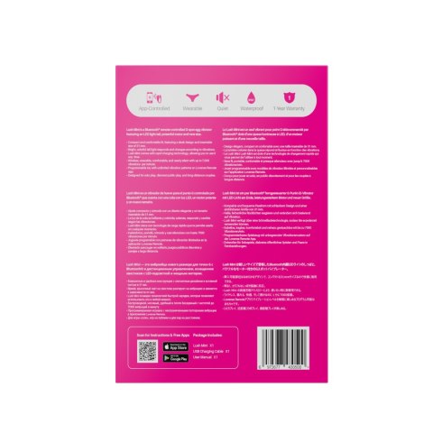 Wibrator Jajeczko Sterowane Aplikacją Lush Mini Lovense Wibrator Jajeczko Sterowane Aplikacją Lush Mini Lovense