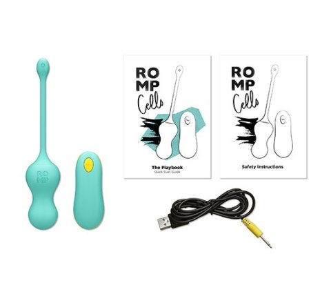 Wibrujące kulki Cello Mint Romp Wibrujące kulki Cello Mint Romp