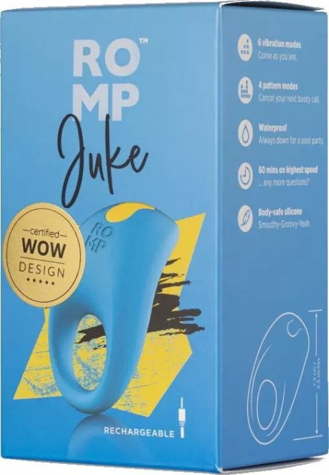 Wibrujący pierścień erekcyjny Juke Romp Wibrujący pierścień erekcyjny Juke Romp