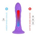 Dildo 18,5 cm Fantasy Line Dreamy (7") Purple Silexd