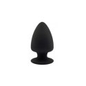 Korek Analny Plug Model 1 r.S - 9 Cm - Black Silexd