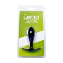Korek analny All Day Long Silicone Butt Plug Black M Brutus
