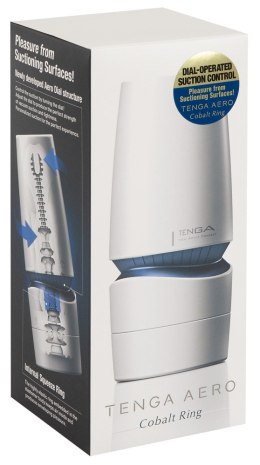 Masturbator Aero Cobalt Ring Tenga