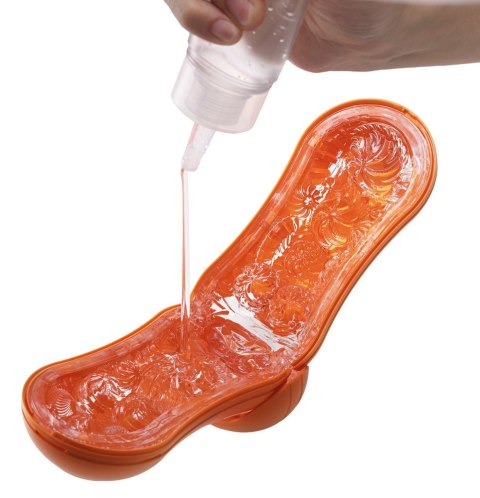 Masturbator Flip Orb Sunset Orange Tenga