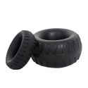 Pierścień erekcyjny Tractor Liquid Silicone Cock Ring Black M Brutus