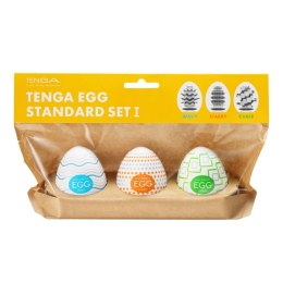 Zestaw 3 masturbatorów Egg Standard 3 Pack 1 Tenga