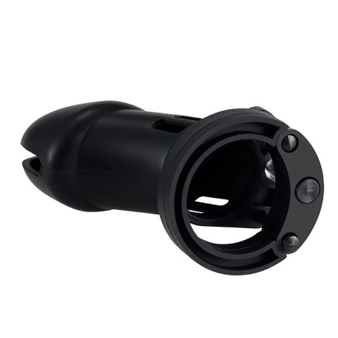 Zestaw Pasów Cnoty Denial Silicone Chastity Cage Set Black Brutus