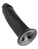 10' Cock Dildo Czarne 25Cm King Cock