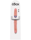 12' Slim Double Dildo Fleshpodwójne Dildo Cieliste 30Cm King Cock