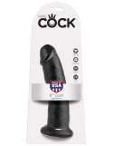 9' Cock Black Dildo Czarne 23Cm King Cock