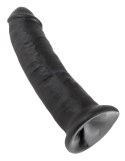 9' Cock Black Dildo Czarne 23Cm King Cock