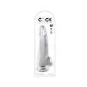 Dildo 25Cm King Cock Clear With Balls Pipedream